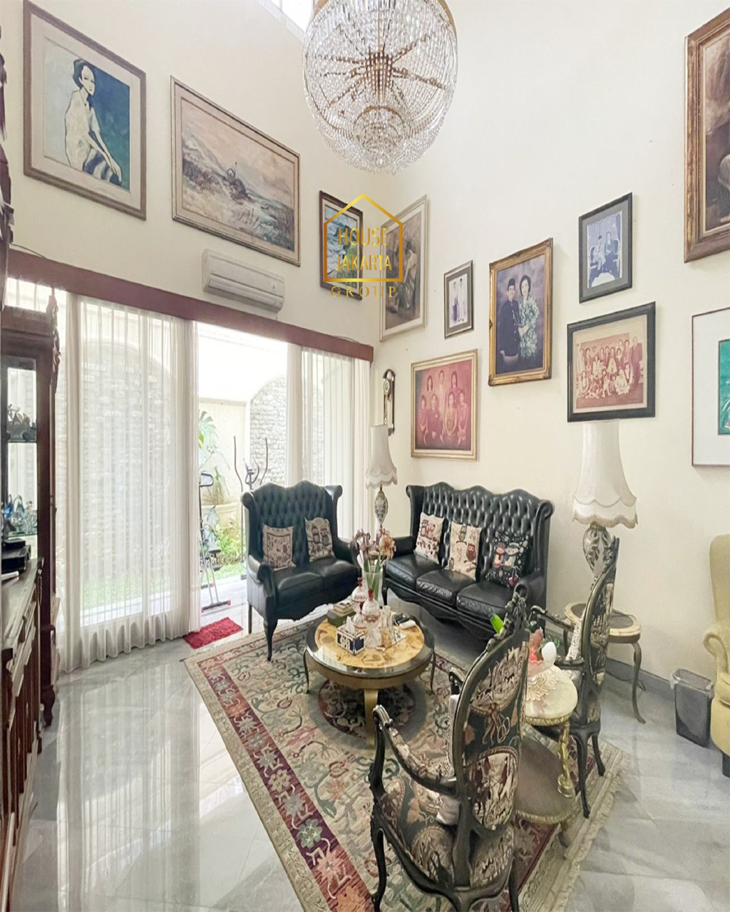 HR1908  Rumah  Kemang Area Turun Harga 2 Lantai Siap Huni Dalam Cluster • Area Tenang • Ada Taman Luas & Pool