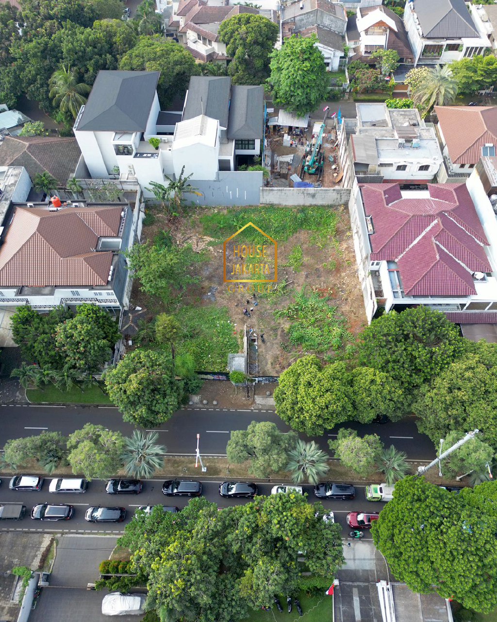 LS1927  2 Kavling Sekolah Kencana - Pondok Indah, Ngantong, Selatan, Murah, Elite, Dekat JIS & PIM Mall