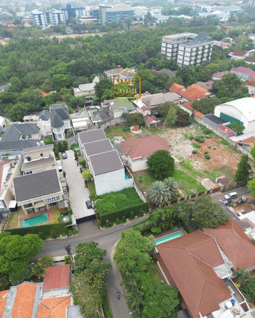 LS1932 Tanah Berlian - Cilandak Murah Lokasi Perumahan Elite, Hadap Timur, Belakang High Scope Simatupang