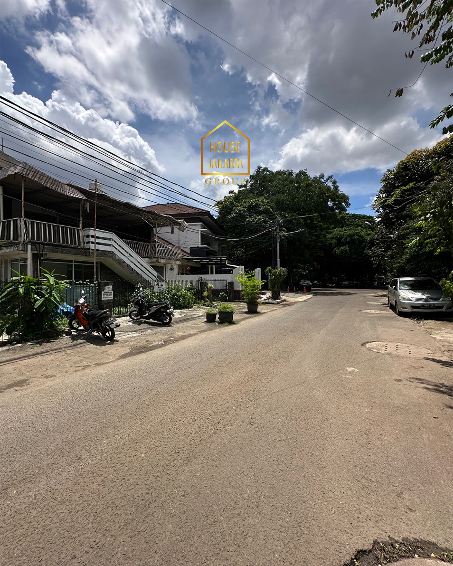 HS1956 Rumah Hitung Tanah Kebayoran Baru, Good Invest, Strategis Dekat Senayan & SCBD