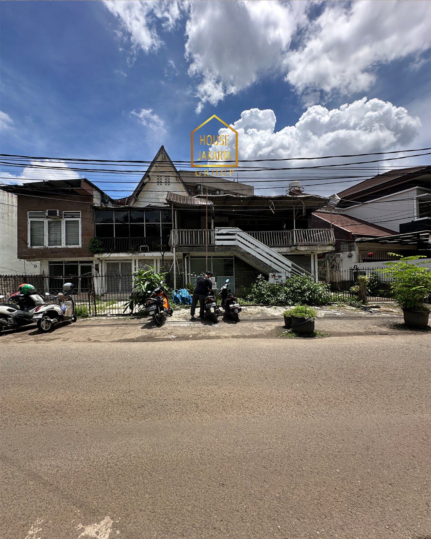 HS1956 Rumah Hitung Tanah Kebayoran Baru, Good Invest, Strategis Dekat Senayan & SCBD