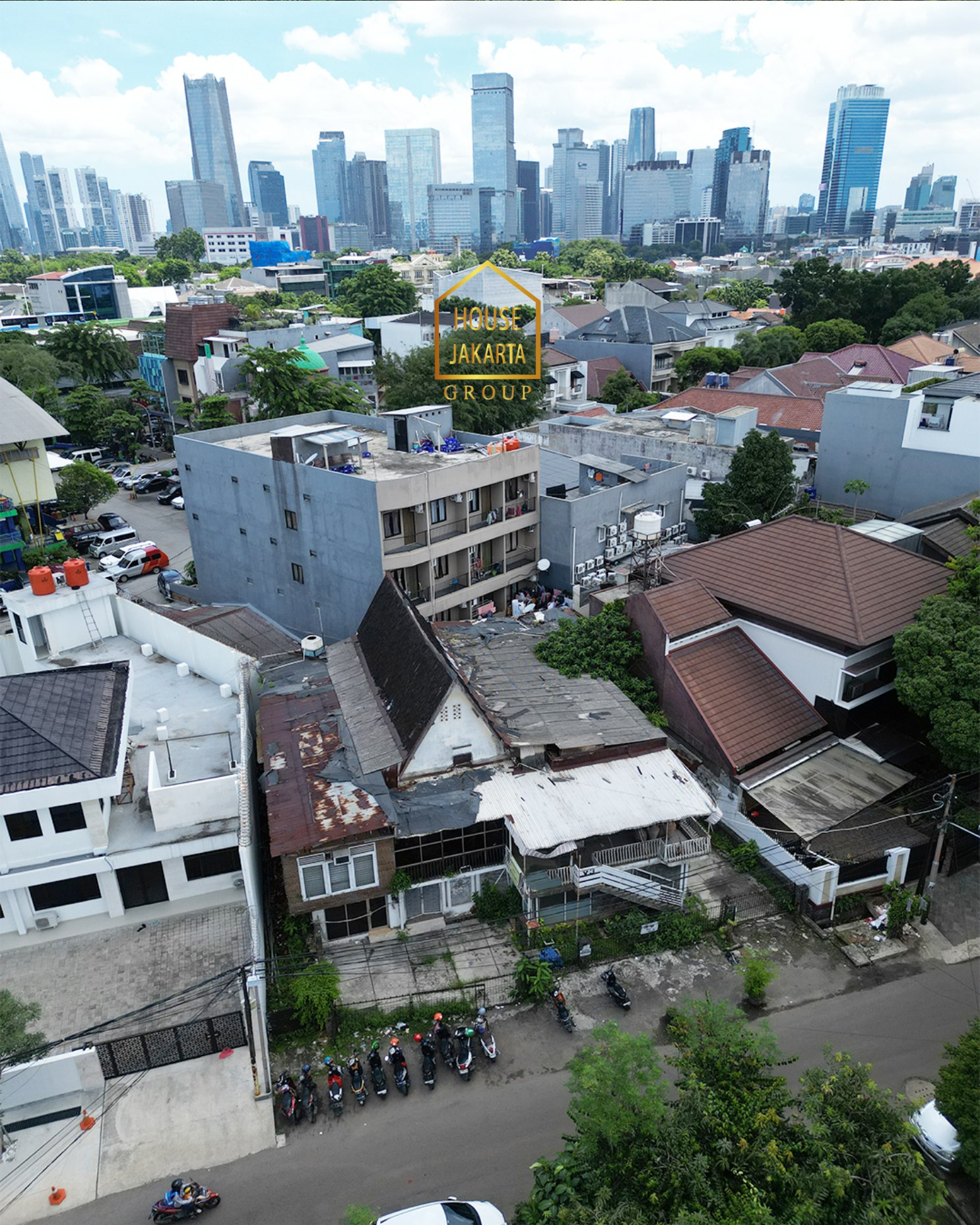 HS1956 Rumah Hitung Tanah Kebayoran Baru, Good Invest, Strategis Dekat Senayan & SCBD
