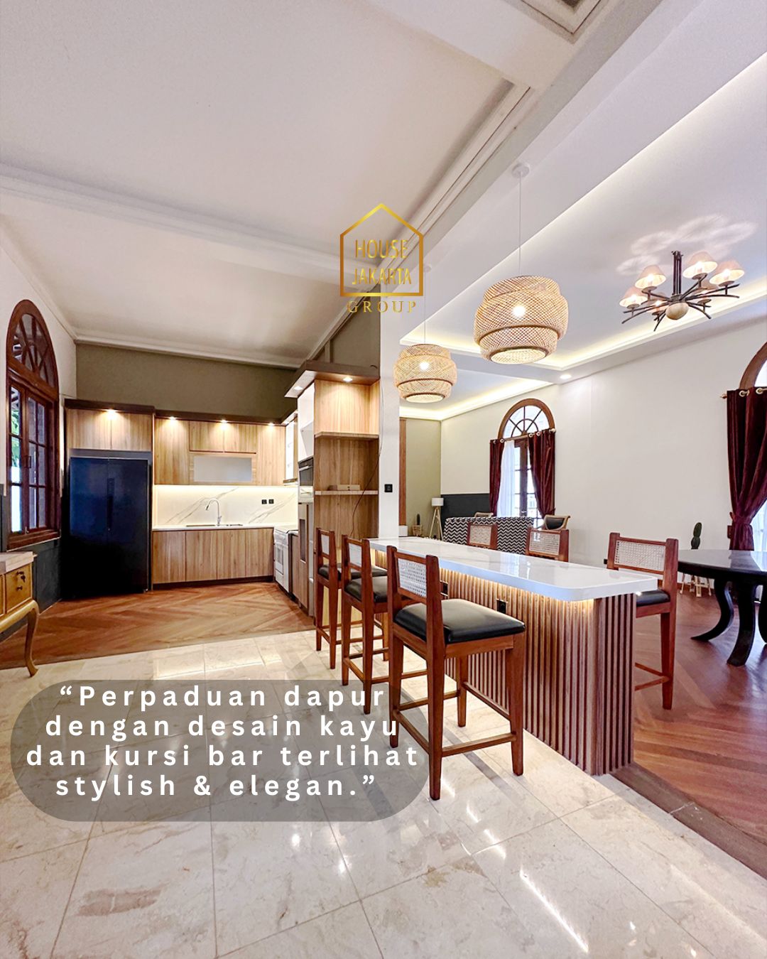 HS1959 Rumah Cilandak Dijual Murah, Mediteranian Furnished, Pool, Tanah Ngantong