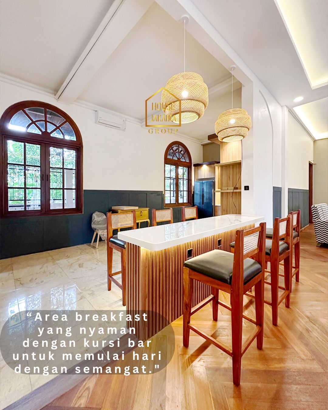 HS1959 Rumah Cilandak Dijual Murah, Mediteranian Furnished, Pool, Tanah Ngantong