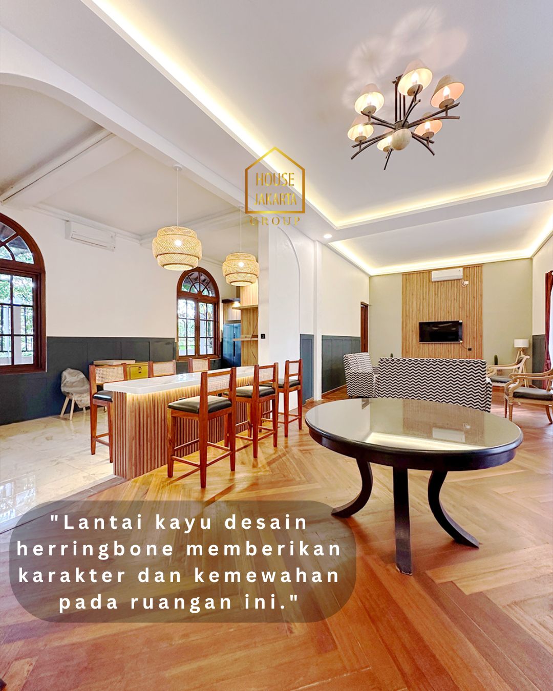 HS1959 Rumah Cilandak Dijual Murah, Mediteranian Furnished, Pool, Tanah Ngantong