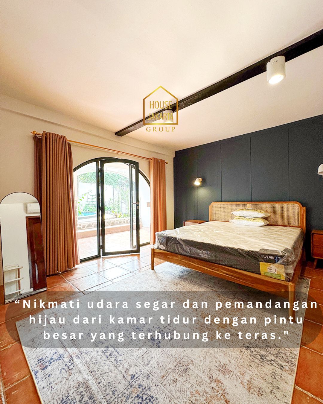 HS1959 Rumah Cilandak Dijual Murah, Mediteranian Furnished, Pool, Tanah Ngantong