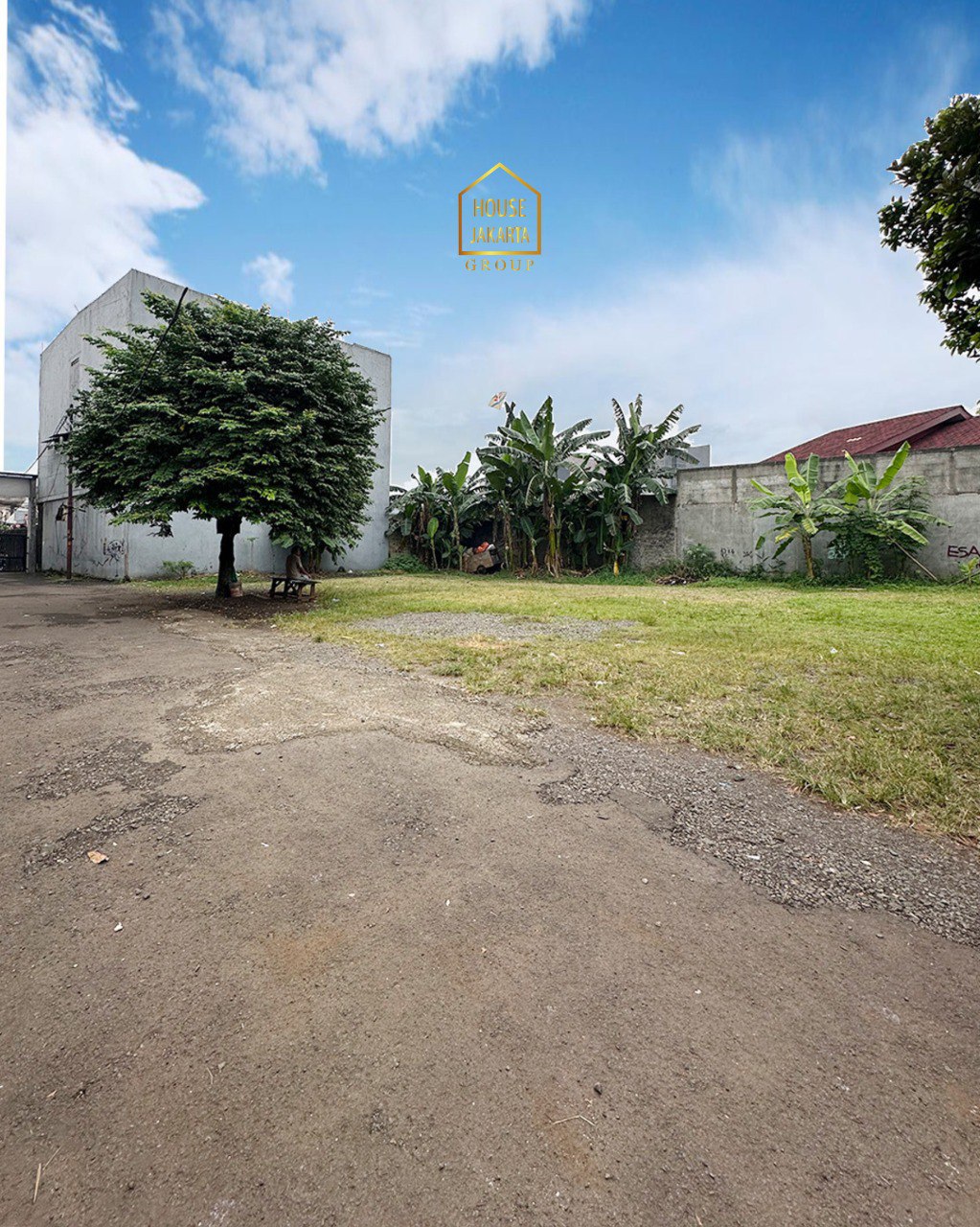 LS1978 FOR SALE: Tanah Komersial CIPUTAT RAYA. Peruntukan Cluster, Sekolahan, atau RS. Lokasi Kavling di Pinggir Jalan