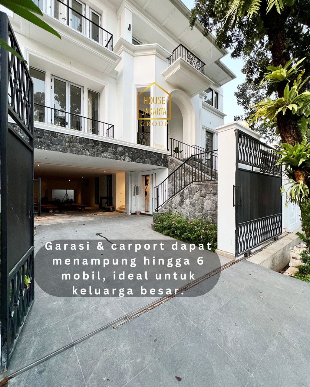 HS1997 OR SALE: KEBAYORAN BARU  Rumah Mewah Brand New 2 Lantai + Basement, High Spec, Ada Pool dan Taman. Private Lift