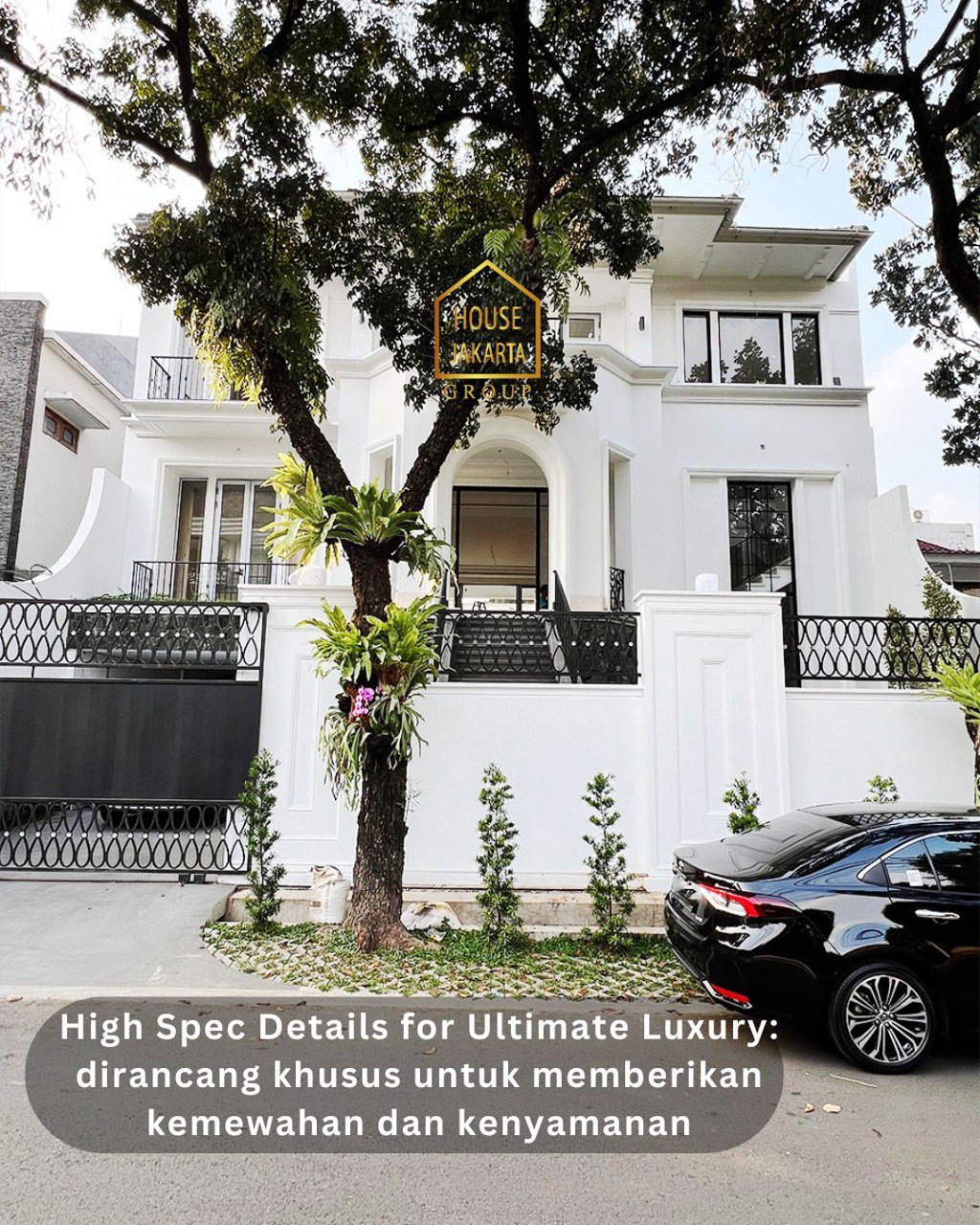 HS1997 OR SALE: KEBAYORAN BARU  Rumah Mewah Brand New 2 Lantai + Basement, High Spec, Ada Pool dan Taman. Private Lift