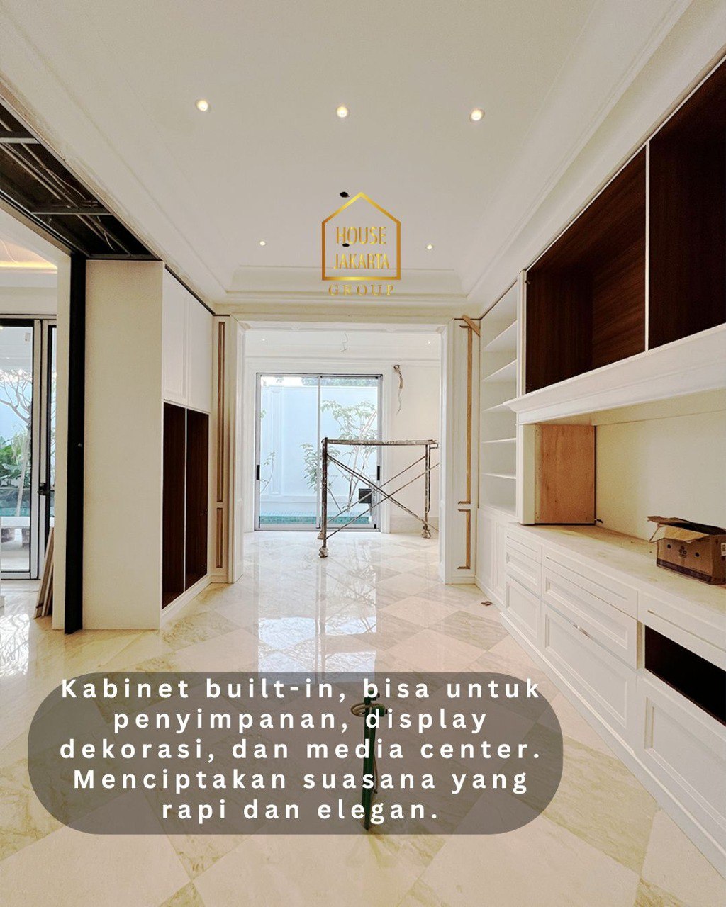 HS1997 OR SALE: KEBAYORAN BARU  Rumah Mewah Brand New 2 Lantai + Basement, High Spec, Ada Pool dan Taman. Private Lift