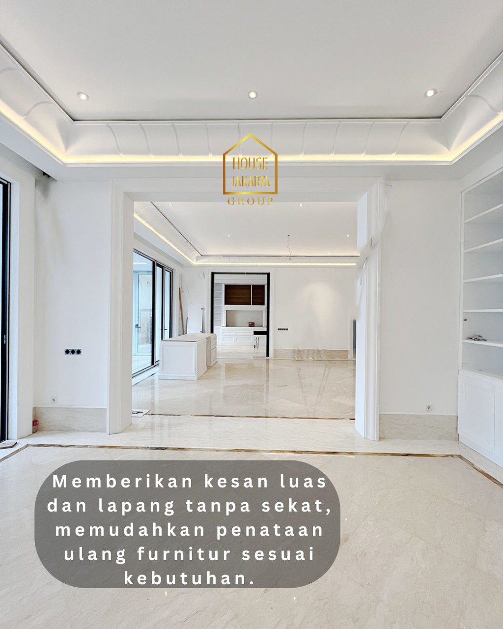 HS1997 OR SALE: KEBAYORAN BARU  Rumah Mewah Brand New 2 Lantai + Basement, High Spec, Ada Pool dan Taman. Private Lift