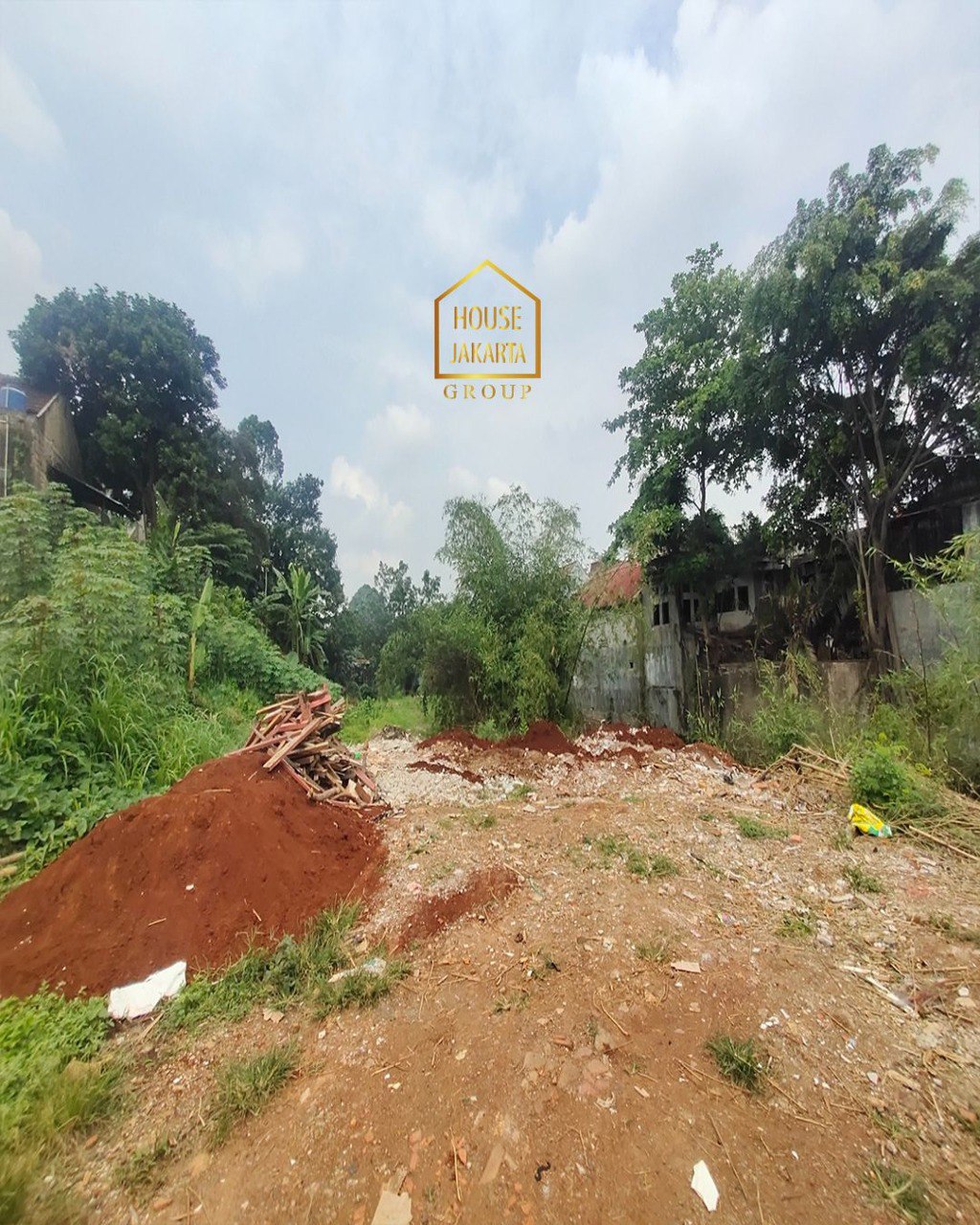 LS2000 CINERE - DEPOK. Kavling Tanah Luas dengan Izin Perumahan Cluster, Lokasi Strategis Dekat Tol Desari