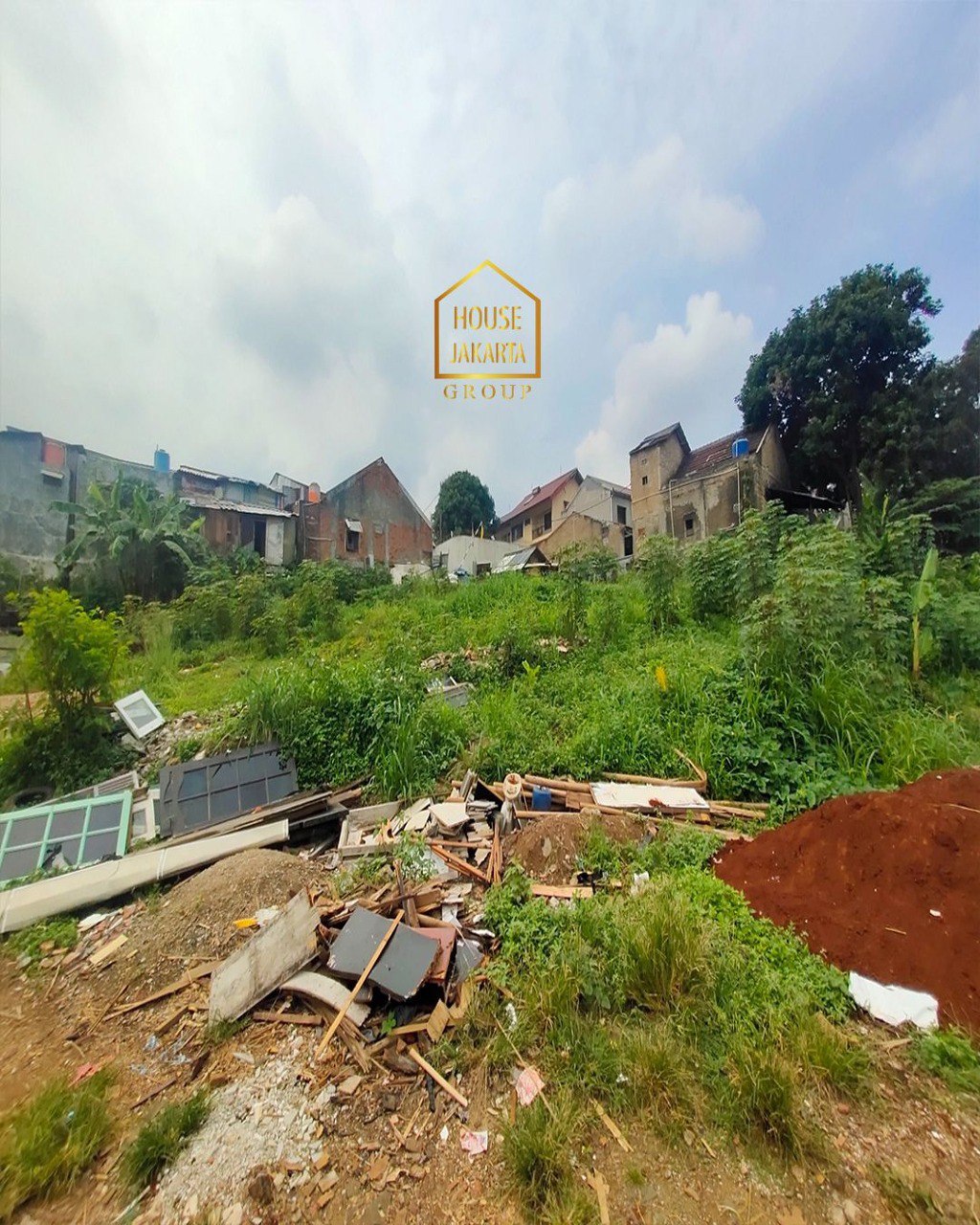 LS2000 CINERE - DEPOK. Kavling Tanah Luas dengan Izin Perumahan Cluster, Lokasi Strategis Dekat Tol Desari