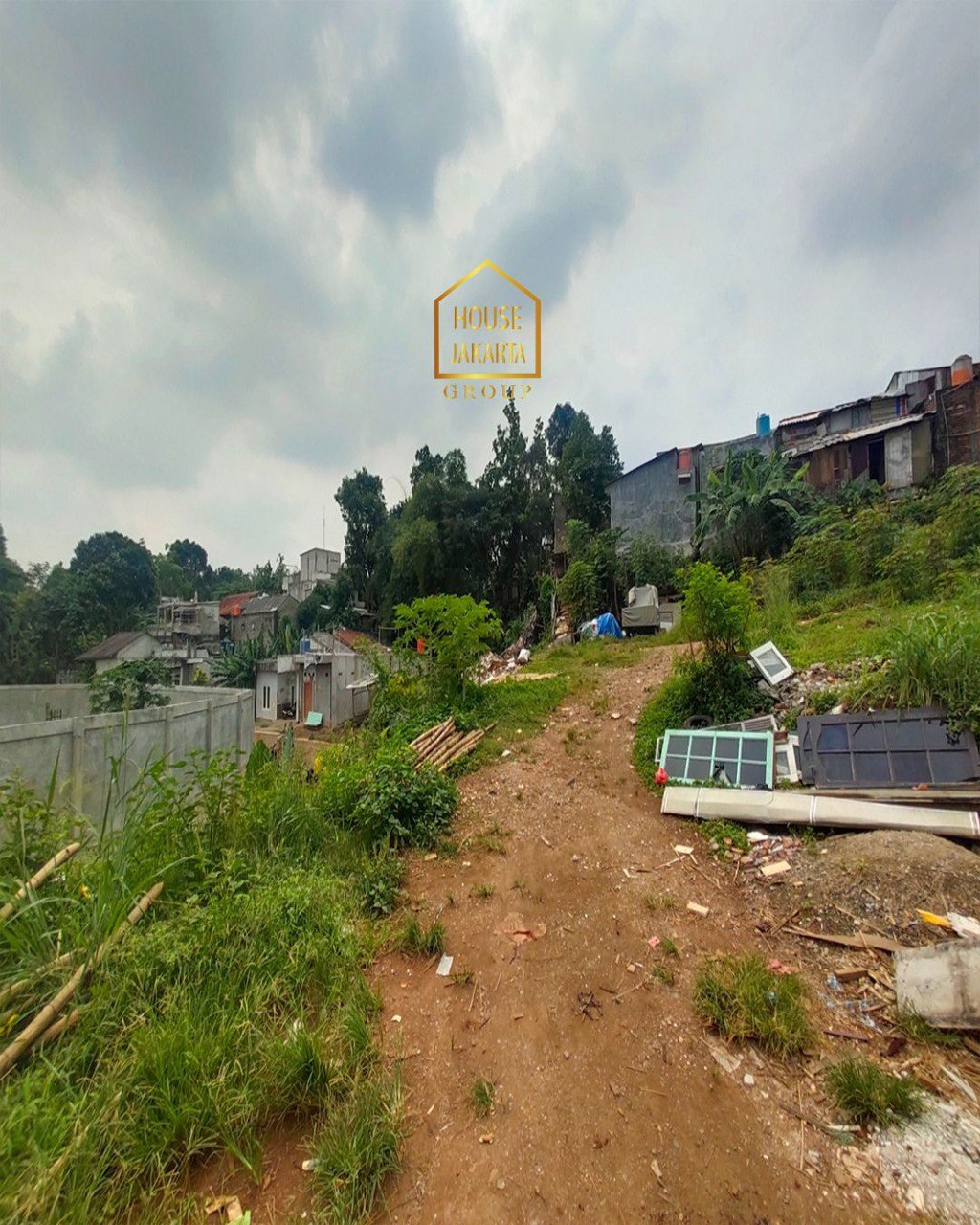 LS2000 CINERE - DEPOK. Kavling Tanah Luas dengan Izin Perumahan Cluster, Lokasi Strategis Dekat Tol Desari