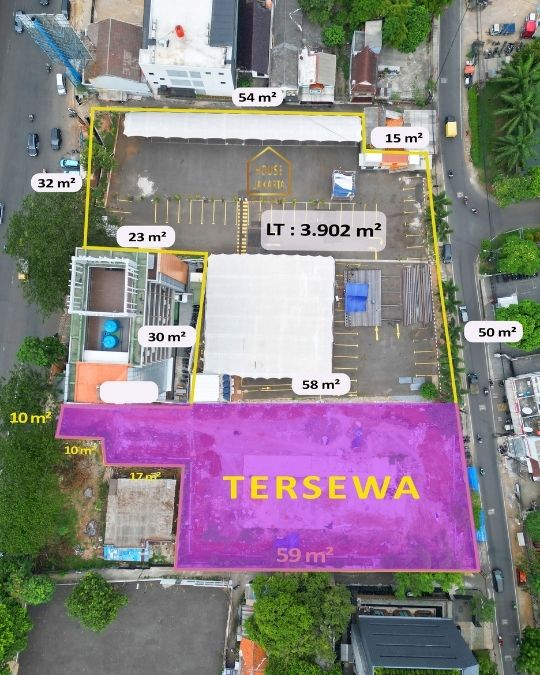 LS2016 FOR SALE: TB SIMATUPANG RAYA. TANAH KOMERSIAL, IJIN 24 LANTAI. BISA DIBANGUN GEDUNG KANTOR, HOTEL, RS, SPBU, KOMERSIAL BISNIS