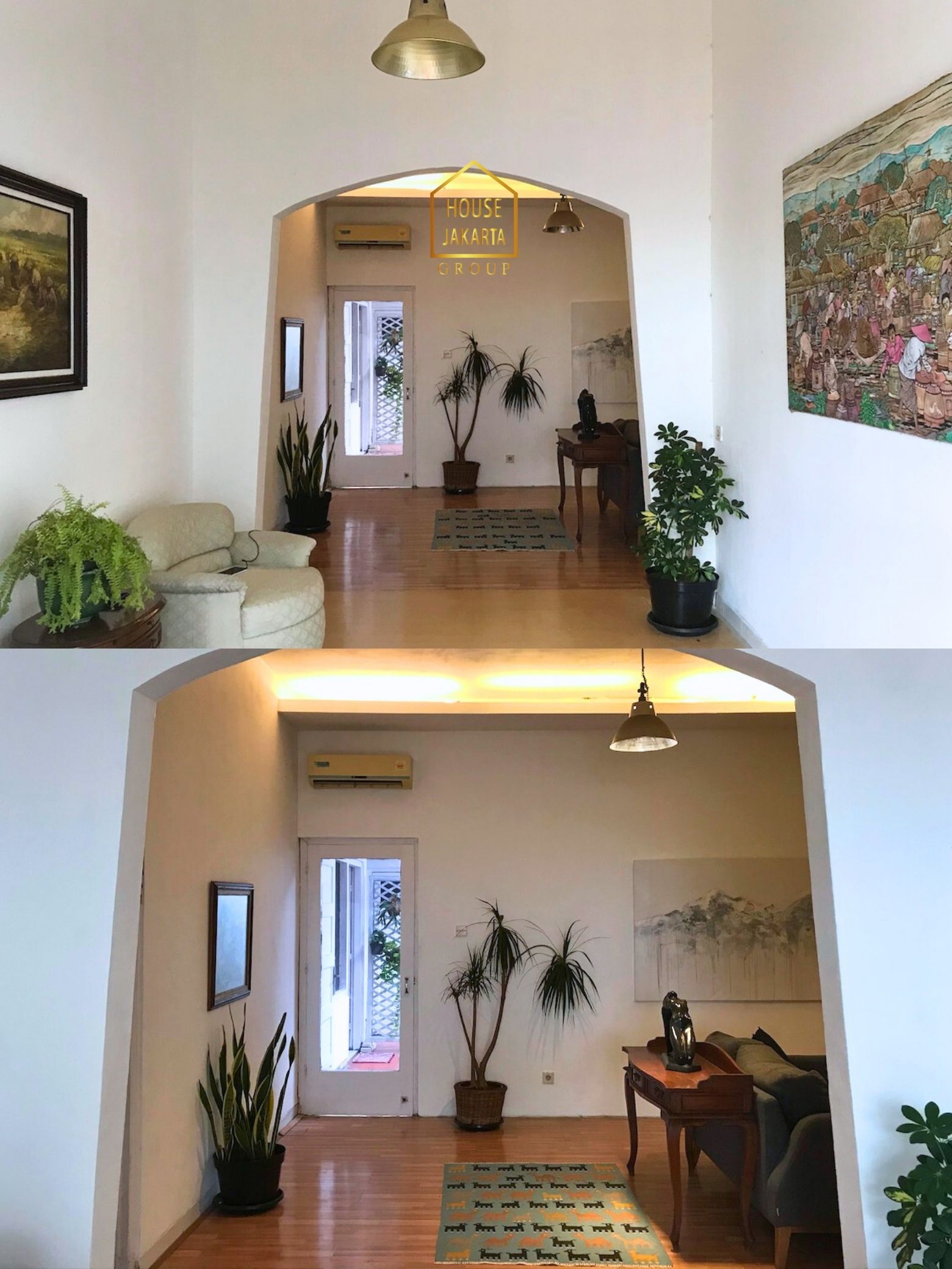 HS2029  FOR SALE: KEBAYORAN BARU. Rumah Tua, Bentuk Tanah Kotak, Row  Jalan Lebar, Prime Area