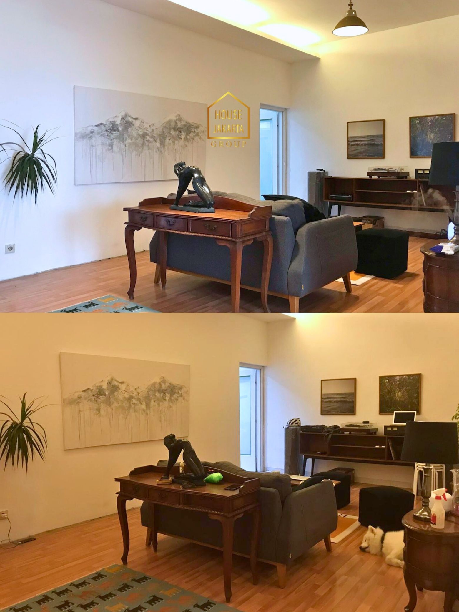 HS2029  FOR SALE: KEBAYORAN BARU. Rumah Tua, Bentuk Tanah Kotak, Row  Jalan Lebar, Prime Area