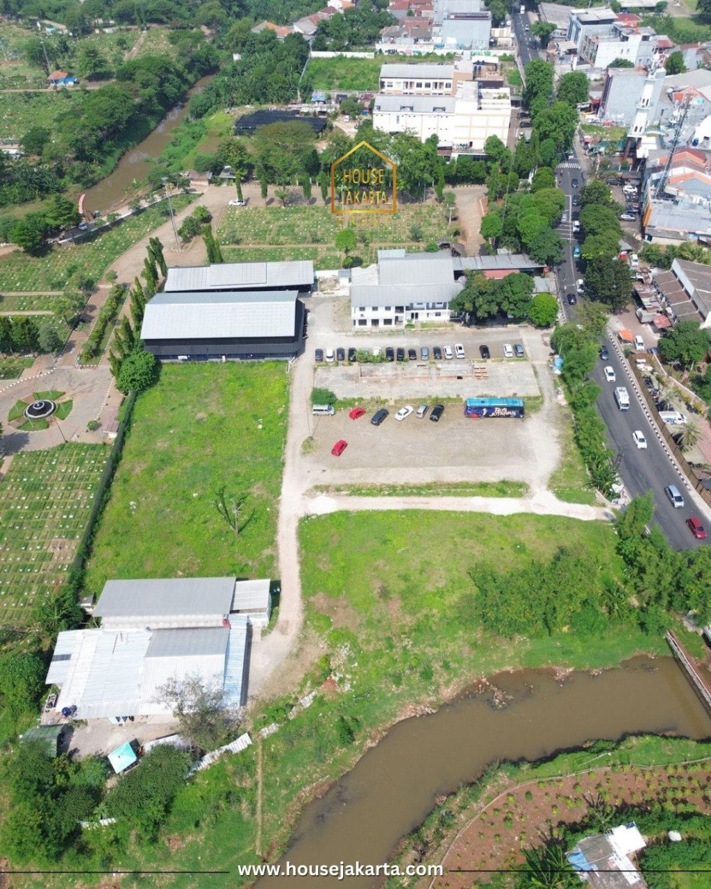 CS2069  FOR SALE: VETERAN-BINTARO. TANAH KOMERSIAL, HAMPIR NJOP,  IJIN 4 LANTAI. BISA GEDUNG, HOTEL, PERUMAHAN. BEST PRICE