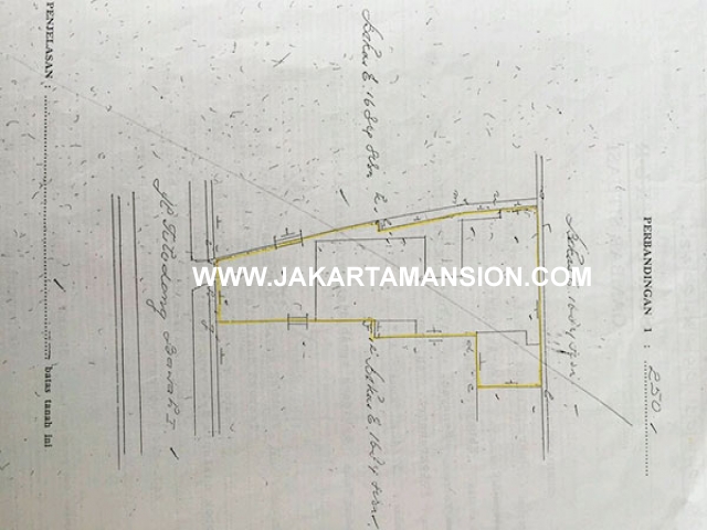 HS690 Rumah Jalan Tulodong SCBD Senopati Dijual Murah Jarang Ada