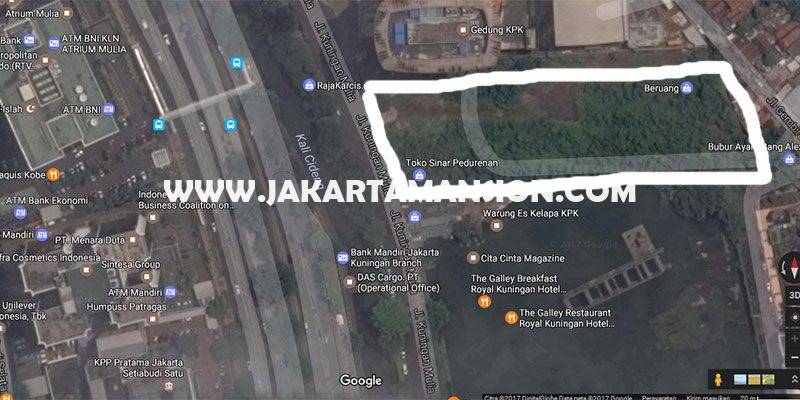 LS745 Tanah Jalan Rasuna Said Kuningan Sebelah Gedung KPK Dijual Murah bisa bangun 33 Lantai