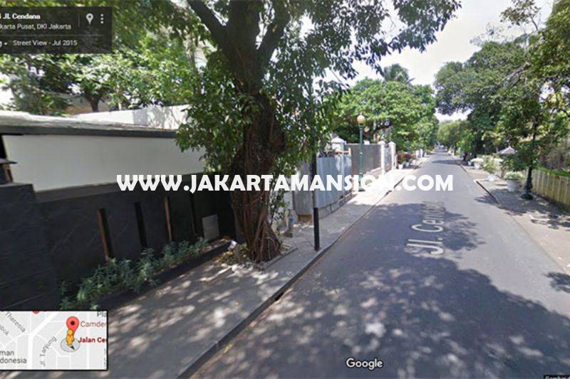 HS818 Rumah Jalan Cendana Menteng Jakarta Pusat Dijual Murah ada Swimming Pool