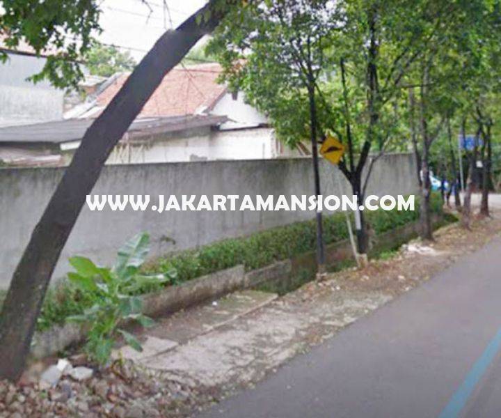 HS846 Rumah tua jalan Hang jebat Kebayoran baru dijual murah hitung tanah