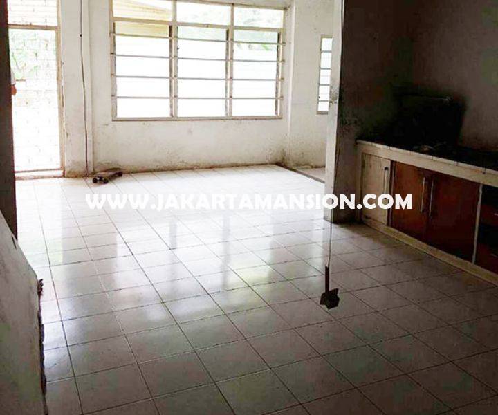 HS846 Rumah tua jalan Hang jebat Kebayoran baru dijual murah hitung tanah