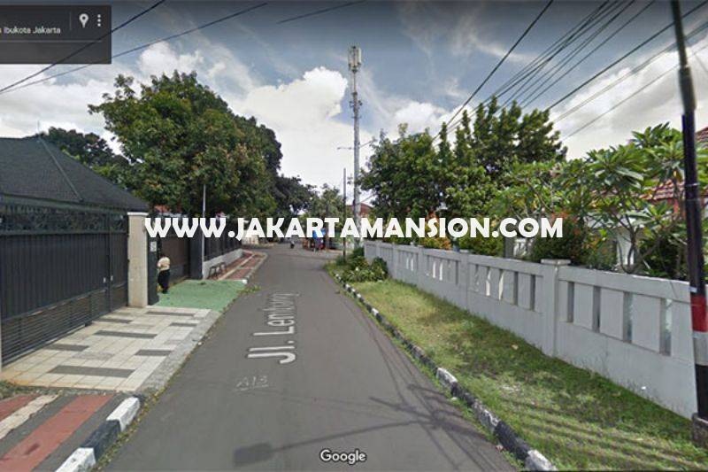 HS851 Rumah Tua Jalan Lembang Menteng Jakarta Pusat Dijual Murah hitung tanah 80 juta/m