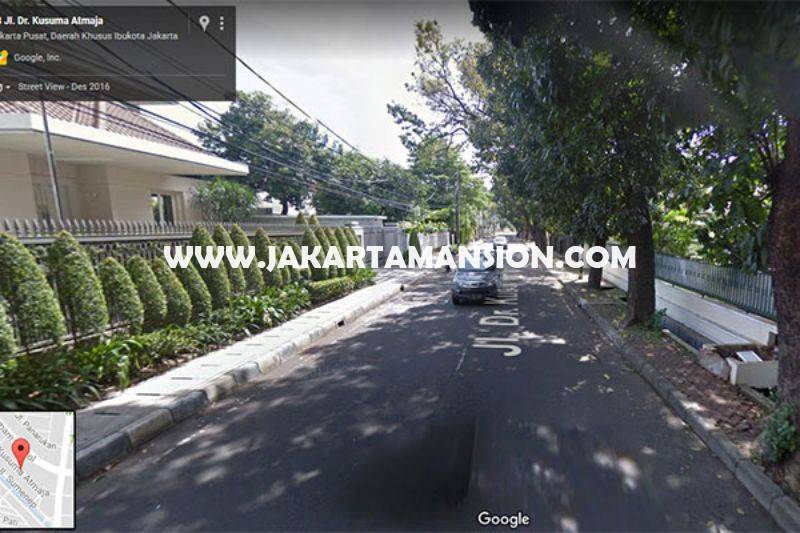 HS886 Rumah Jalan Kusuma atmadja Menteng Dijual Murah hitung tanah kotak Golongan C