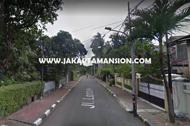 HS919 Rumah Jalan Lombok Menteng Dijual Murah hitung tanah Luas 719m Kotak
