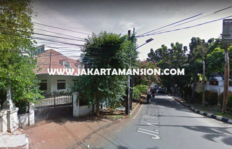 HS921 Rumah Jalan Ki Mangun sarkoro Menteng Dijual Murah Hitung Tanah bentuk Kotak