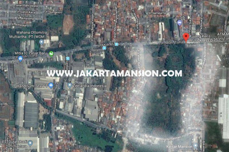 LS924 Tanah Jalan Mohammad Toha Tangerang Luas 6,5 hektar Dijual Murah Bisa buat Gedung Mall Apartemen