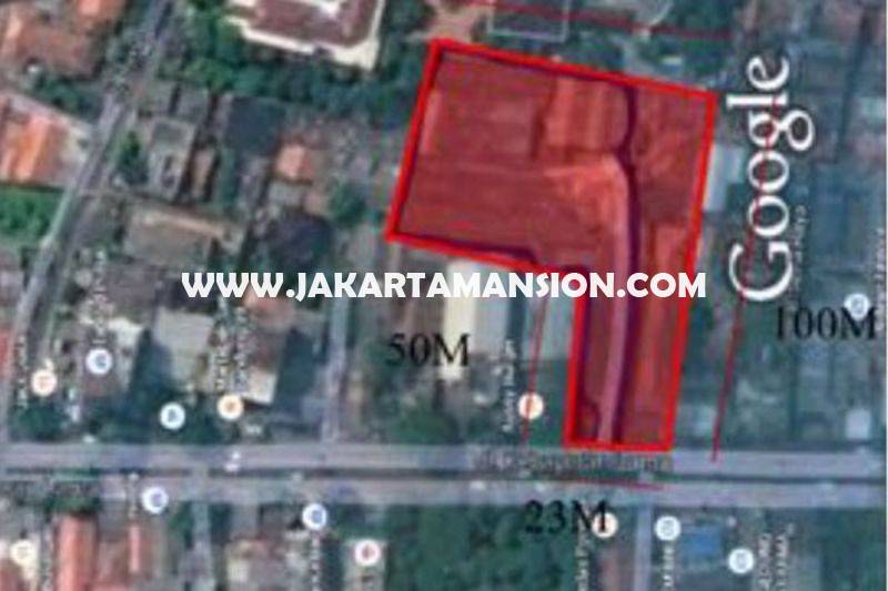 LS937 Tanah Jalan Raya Kebayoran Lama luas 5.150m Dijual Murah 20 Juta/m Jarang Ada