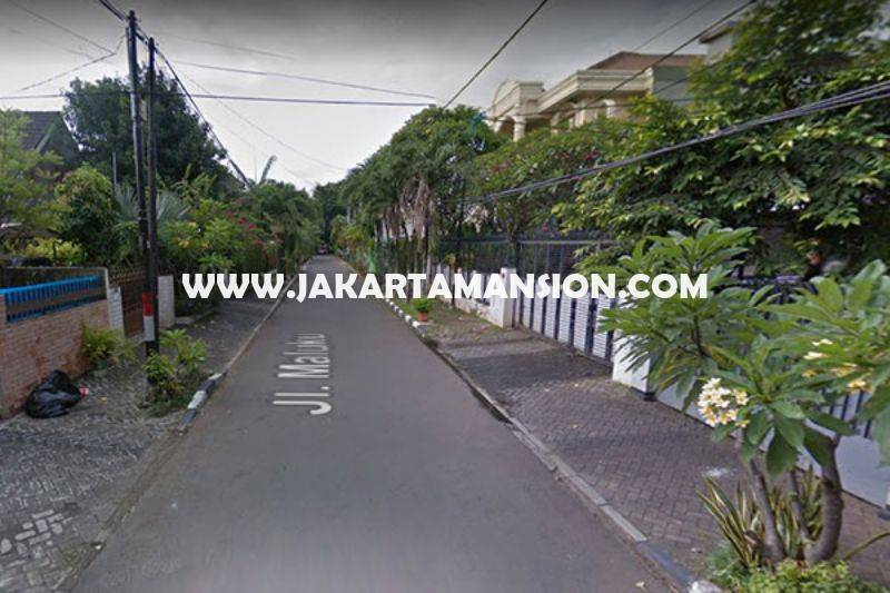 HS962 Rumah Jalan Maluku Menteng Jakarta Pusat Dijual Murah Tanah Kotak